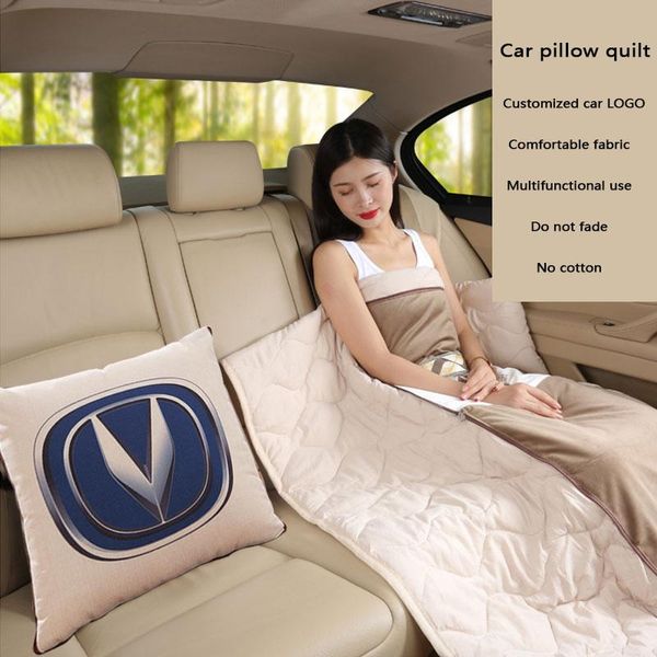 Sitzkissen 2 in 1 Auto tragbares Reisebett Schlafkissen Kissen für Changan Cs75 Plus Cs95 Cs35 Alsvin Cs15 Cs55 Eado Cx20