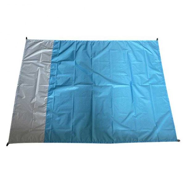 Cuscinetti per esterni Stoccaggio Coperta da spiaggia impermeabile Tappetino da spiaggia di sabbia Tappetino da picnic pieghevole portatile di alta qualità Forniture da campeggio Materasso da picnic antivento P230508