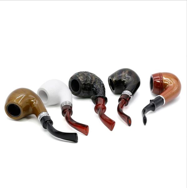 Camotube Sepiolite Smoking Pipe: Traditional Dry Tobacco in a New Wood Design - Lightweight, Durable, and Easy to Use - Ideal for Camouflage Enthusiasts.