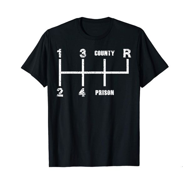 T-shirt da uomo Meccanico Shifting 1 2 3 4 County Prison R T-Shirt Fashion Unisex Tee 230508