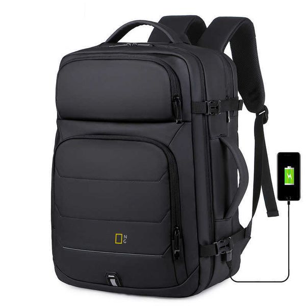 Backpacking Packs NG 17 Zaino per laptop Ricarica USB Borsa da lavoro impermeabile multifunzionale Zaino antifurto Zaino Mochila P230508