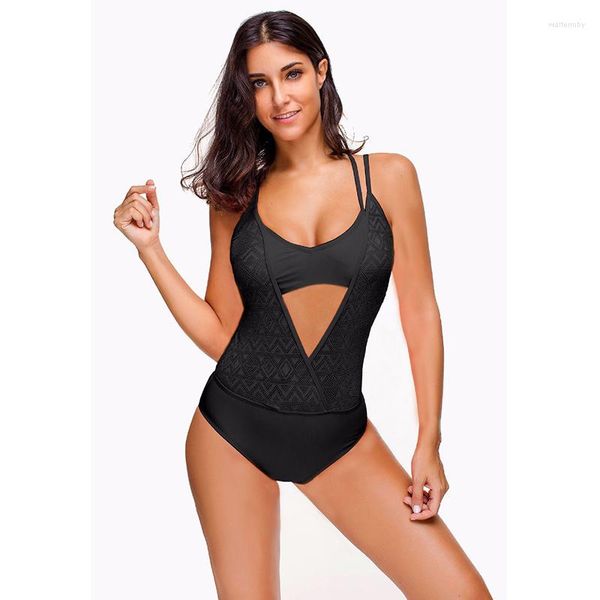 Biquíni de banho feminina 2023 Sexy Small Black Push-Up Lace Lace Jacquard Blouse Swimsuit 2 Peças