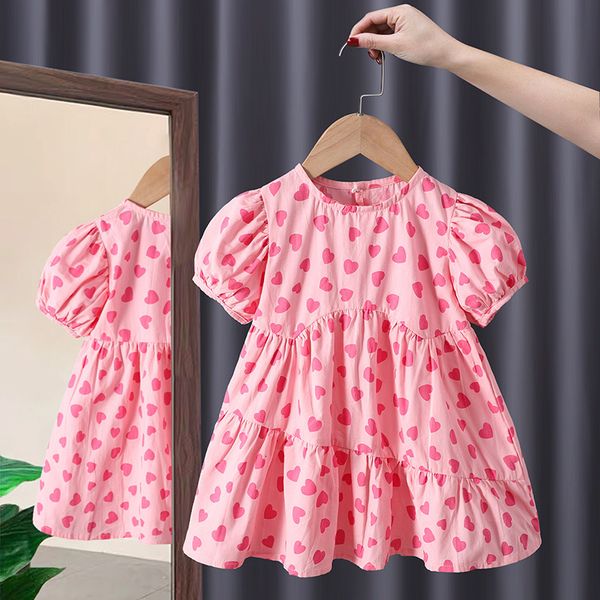 Abiti da ragazza Casual Summer Kids Girls Dress Floral Abbigliamento per bambini Baby Girl Princess Dress Flower Girl Dresses Toddler Baby Girl Abbigliamento 230508