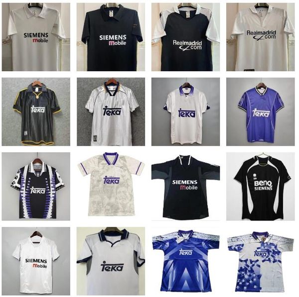 1996 1997 1998 1999 2000 Retro Real Madrid Fußballtrikot GUTI Torwart Ramos McManaman RONALDO ZIDANE 02 03 04 05 06 07 09 RAUL Robinho 1999 2000 Carlos 94 95 96