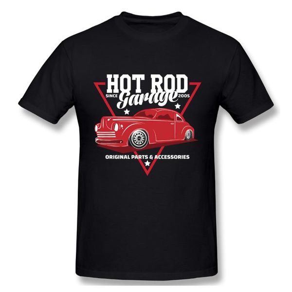 Camisetas masculinas Rod garagem Vintage American Cars Gift Tshirt Man Shirt Woman