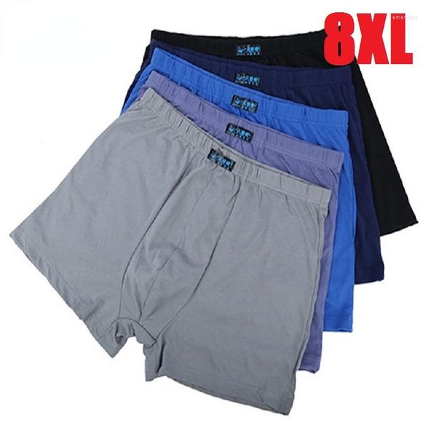 Unterhose Herren Boxer Pantie Lot Big XXXXL Lose Unterwäsche Baumwolle Plus 5XL 6XL 7XL Unterwäsche Herren 9XL Shorts Große Größe