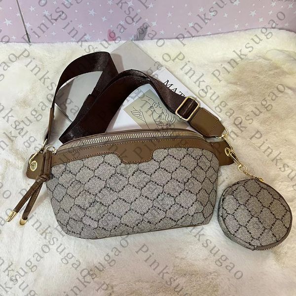 Rosa sugao marsupio da donna marsupio marsupio designer moda marsupio borsa a tracolla di alta qualità di grande capacità borsa a tracolla 2 pezzi / set juge-0613-37 Danyue-230506-32