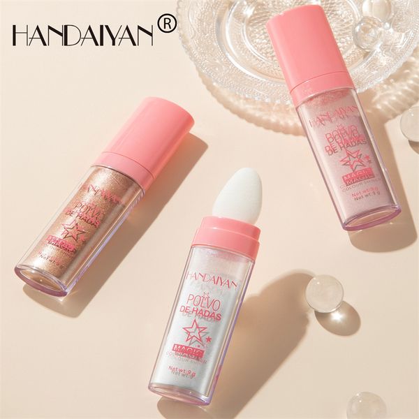 Handaiyan Shimmering Highligher Powder High Gloss Освещающий порошок для лица макияж для век