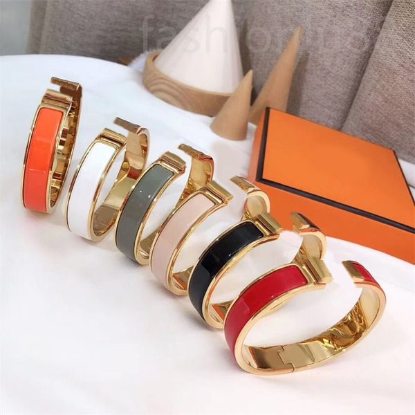 Bangle banhado a ouro pulseira formas jewlery designer para mulheres luxo pulsera azul rosa romântico clássico multicolor ins simples mens bangle acessório de moda C2