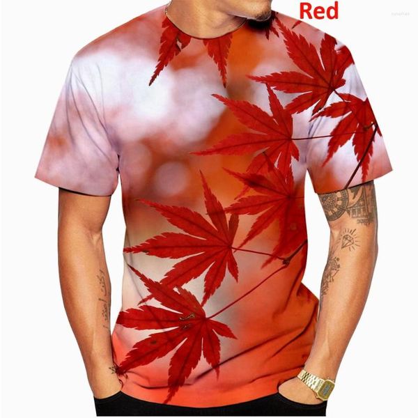 Herren T-Shirts 2023 Mode Männer/Frauen High Society Green Leaf 3D All Over Printed Shirt Hipster Hip Hop Streetwear