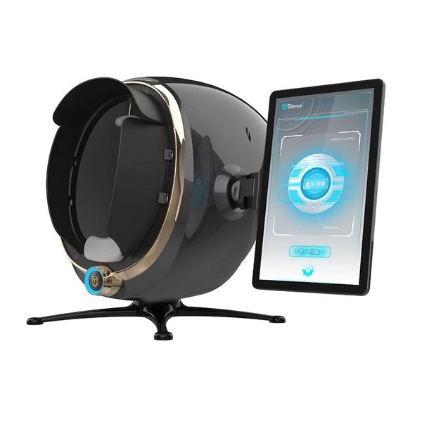 Máquina de diagnóstico do analisador mais recente Máquina de diagnóstico 3D HD Digital Magic Mirror Face Skin System com comprimido para salão de salão em casa