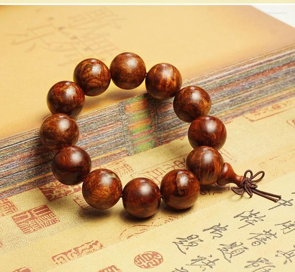 Strand Handmade Hainan Huanghuali браслет мужские натуральные счастливые бусины ручные аксессуары ручные аксессуары