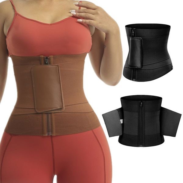 Shapers da donna Latex Colombiana Cincher per la vita Body Shaper Cintura per cintura sportiva Fajas Allenatore per la vita Corsetto per donna Perdita di peso Dimagrante Clessidra 230509