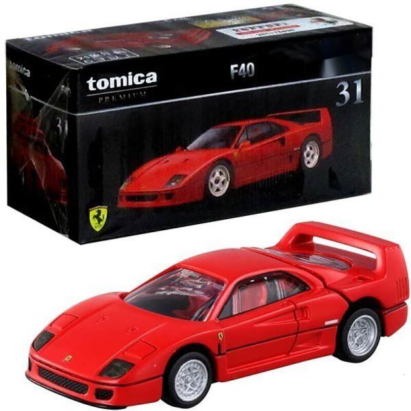 Diecast Model Premium 31 F40 Rot 1/62 Metallguss Automodell Fahrzeug Spielzeug Legierung Auto Spielzeug Kinder Diecast Modell 230509