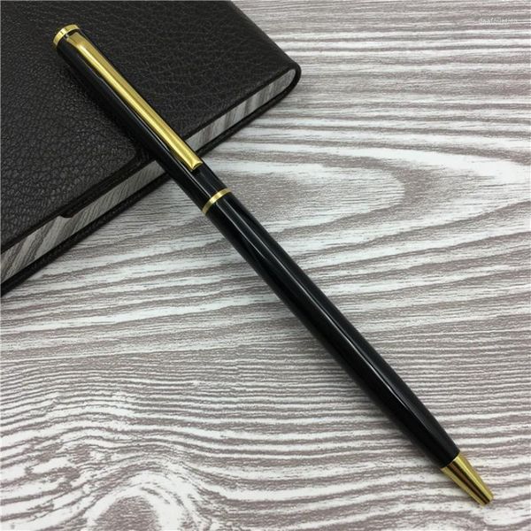 50pcs Yüksek kaliteli WJ Model Renk Güzel İşletme Ofis Beyaz Ofis Finansal Okul Kırtasiye Ball Point Point Point Pens Yazmak İçin