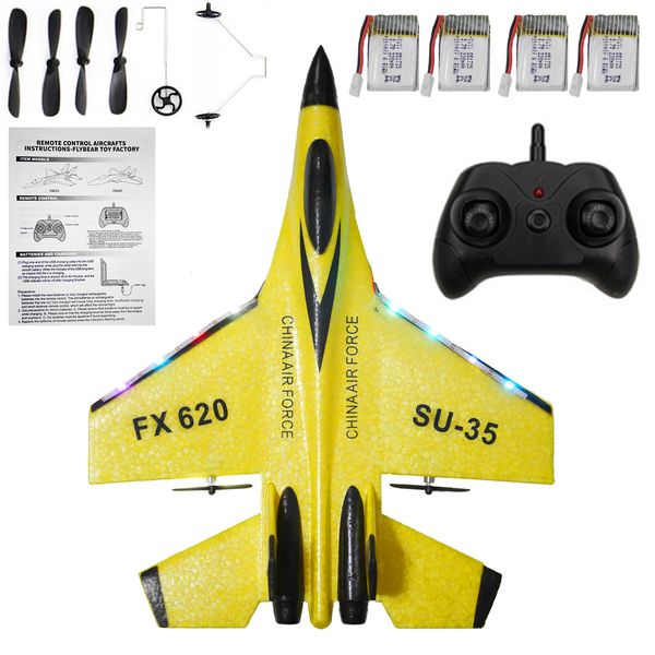 Aereo elettrico/RC BBSONG Aereo RC SU-35 Aereo telecomandato RC 2.4G RC Aereo da caccia Hobby Aereo Aliante Aereo Giocattolo in schiuma EPP per regalo per bambini 230509