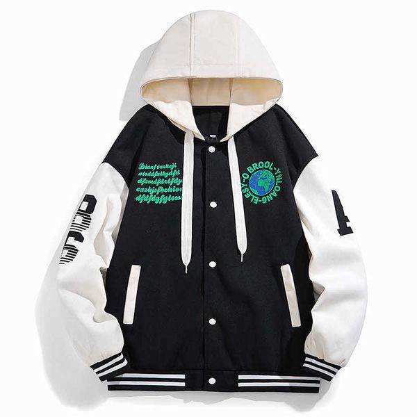 Spring e autunno nuovo maglione cardigan Youth Boys 'Coat Junior High School Students Baseball Set