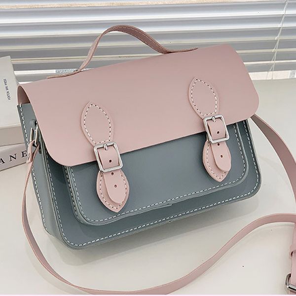 Accessori per parti di borse Borsa fatta a mano fai da te Borsa con colori a contrasto Cucitura a mano con strumenti per cucire Accessori per borse a tracolla a mano Pu Leather Cambridge Style 230509