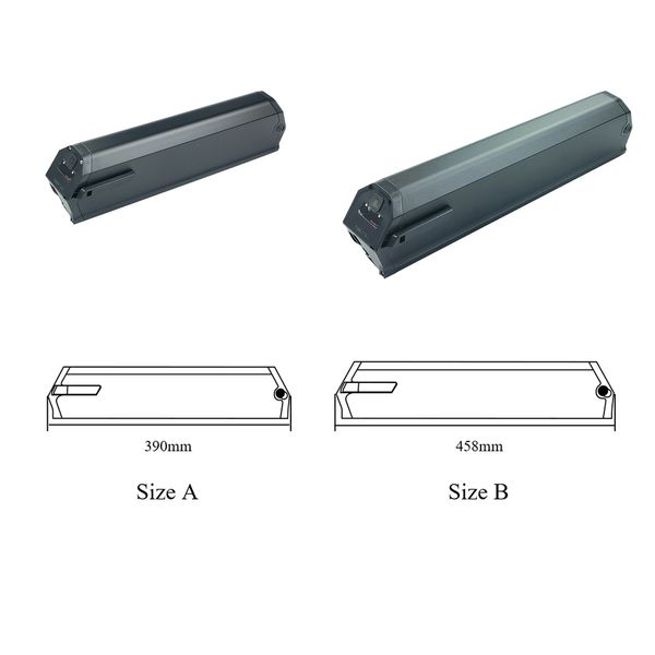 NCM Venice Plus Trekking E-Bike Reention Dorado ID Akkupack 48V 13Ah 15Ah 17,5Ah 250W 500W 750W versteckter Elektrofahrradakku