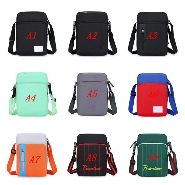 Bolsa de mensageiro masculino Bolsas de ombro de crossbody Men Small Sling Pack para Trabalho Negócio Pacotes de Nylon à prova d'água Satchel bolsa