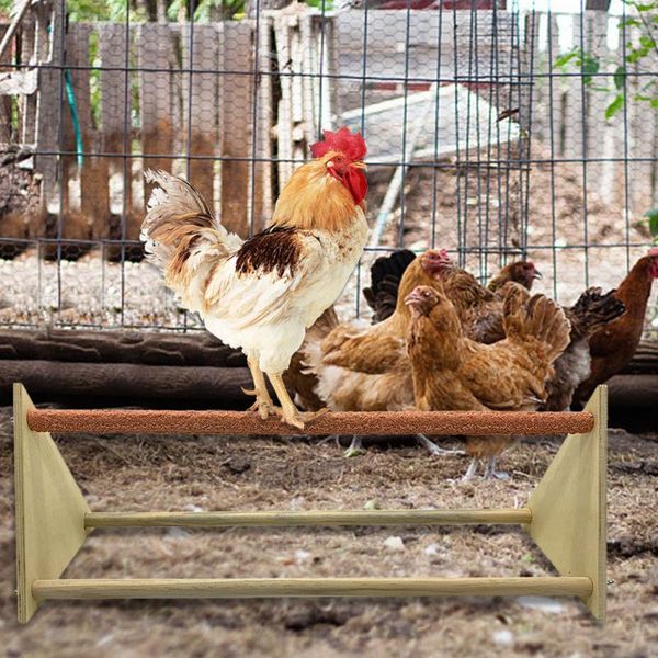 Giocattoli Pollo Persico Triangolo Smerigliato Supporto Per Galline Tavolo In Legno Gioca Giocattolo Per Galline Altalena Fatta A Mano Per Galline Pappagalli Di Grandi Dimensioni