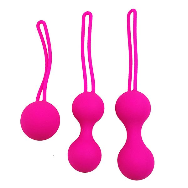 Uova / proiettili Palle vaginali Trainer Giocattoli del sesso Silicone Vagina che stringe Kegel Ginnico Palla restringente per le donne Prodotto per adulti 230509