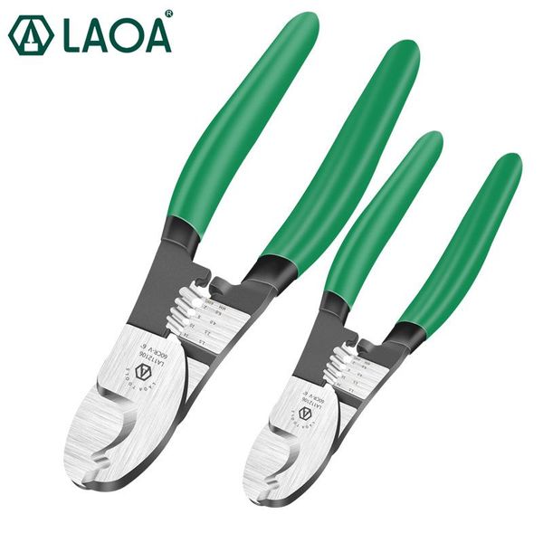 Tang laoa tesoura de cabo multifuncional eletricista descascador de fio ferramenta de corte de fio faixa de descascamento 1.5/2.5/4.0/6.0mm2