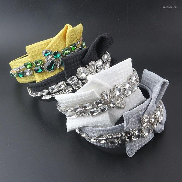 Haarspangen Meer Seestern Stirnband Zubehör Satin mit Glas Strass Haarband für Frauen Mädchen Sommer Frühling Mode Kopfschmuck 849