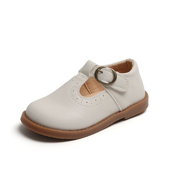 Primavera Estate Autunno Scarpe per bambini per ragazze dei ragazzi Scarpe da ginnastica casual per bambini in stile britannico Scarpe moda in pelle PU Taglia 21-30