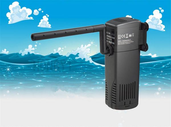 Аксессуары Hailea, 1 шт., BT200/BT400/BT1000, встроенный фильтр для аквариума Threeinone, погружной насос, мини-очиститель воды для аквариума