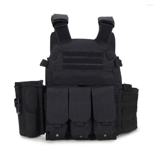 Tanktops für Herren 6094 Militärische taktische Weste Jagdplattenträger Outdoor-Schutz Einstellbares modulares Kampfzubehör