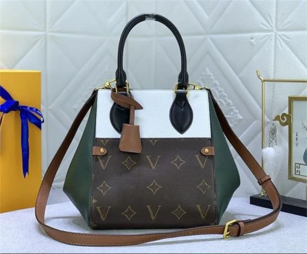 Tasarımcı Kat Toates çanta çanta cüzdanları kadınlar gerçek deri renk monogramları omuz crossbody tote bayanlar lüksler paket cüzdan m45376