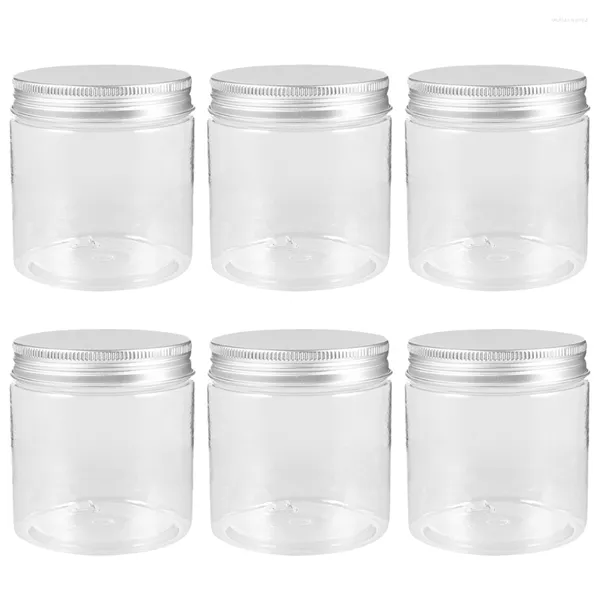 Garrafas de armazenamento 6 PCs Condimento Jars de tempero Jarra Jelly Mason Bottle iogurte