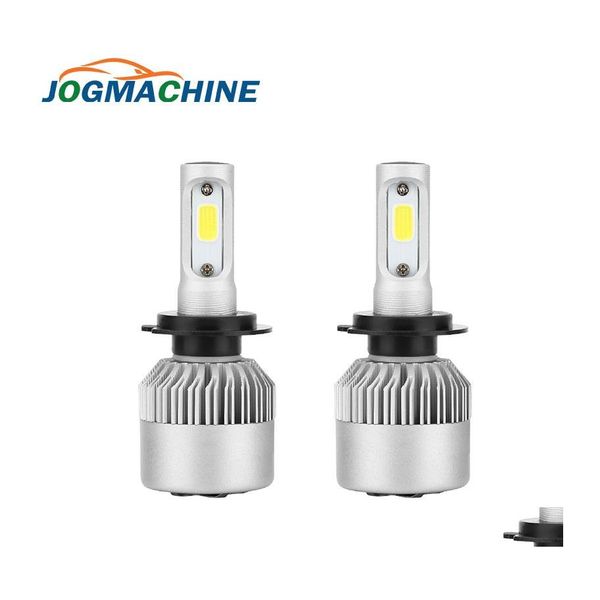 Fari per auto 6000K Luci Led Hb4 H7 H8 H9 H11 H1 H3 Hb1 Hb2 S2A Bbs 72W 8000Lm Styling Motivo Drop Delivery Cellulari Moto L Dh7Mk