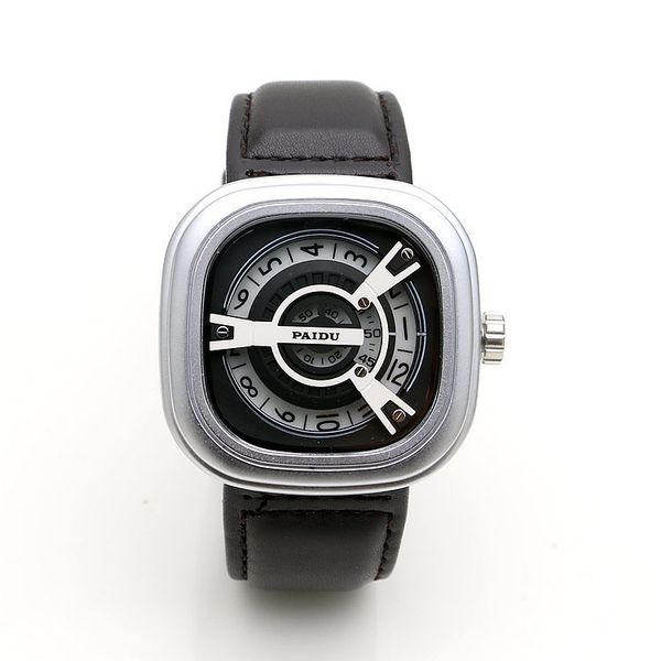 Черные дизайнерские часы с резиновым ремешком Женские классические кварцевые часы с круглым циферблатом Женские деловые наручные часы