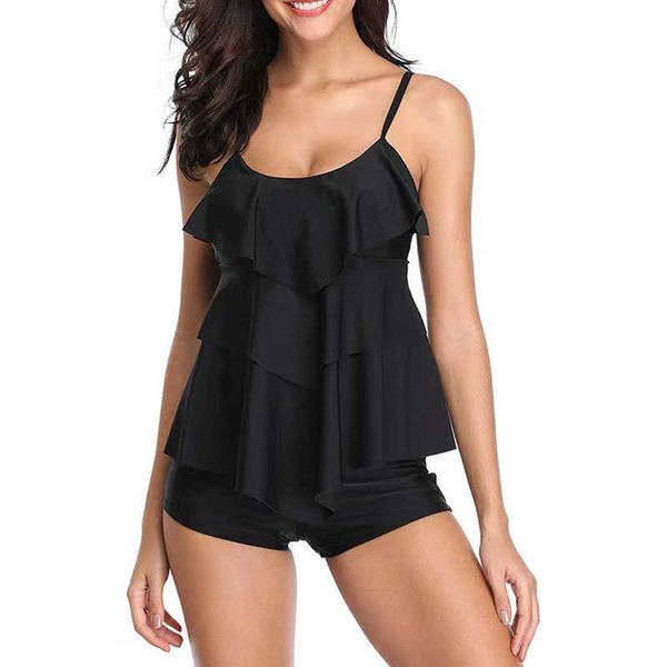 Costumi da bagno taglie forti da donna Costumi da bagno per donna Taglie forti Bikini Set Bikini sexy Wave Solid Cup Split Coverup Costume da bagno Costume da bagno Costume da bagno donna 2023 Z0508