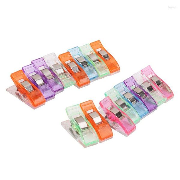 Pedaços de artesanato de plástico coletando clipes de encadeamento de superfície (cor mista)