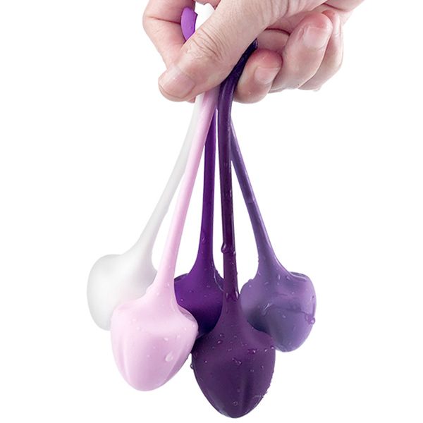 Uova / proiettili Palline di Kegel Vibratore Uovo vibrante Esercizio stretto vaginale Ben Wa Geisha Muscle Shrink Stimolatore del clitoride Giocattoli del sesso per le donne 230509