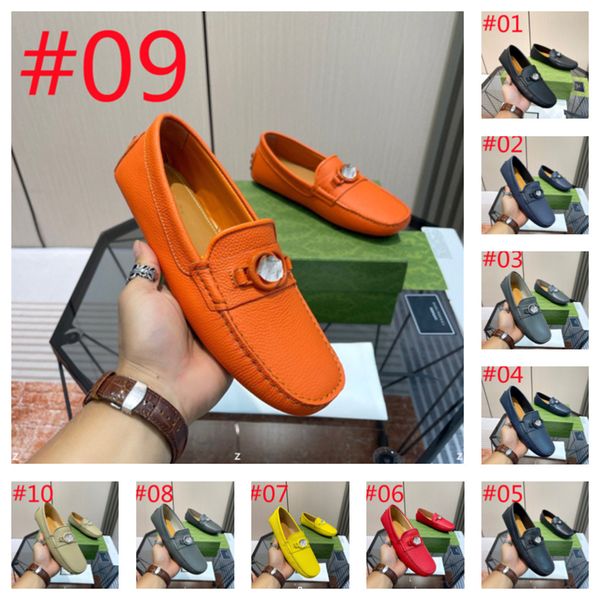 G1 21SS Man Shoe Luxury Brands Mocassin Leather Casual Driving Oxfords Shoess Men mocassins Mocassins Sapatos italianos para os homens Size 38-46 22