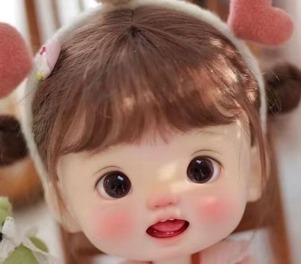 Куклы Pre Sale 1 6 Recast MJDoll Nuonuo BJD только голова большой головы без макияжа или с GL S6 Body 230508