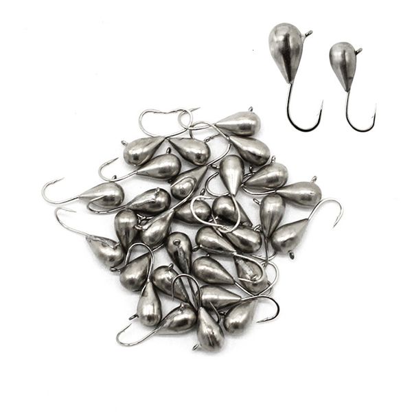 Esche esche Jig per pesca sul ghiaccio Colore primario Gancio 2 6mm s Tungsteno 3mm 5mm 6mm 230508