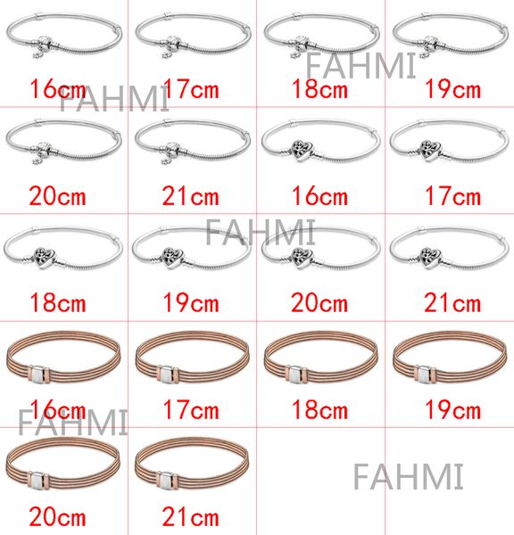 2021 Novo estilo 925 Sterling Silver Luxuosa moda selvagem desenho animado criativo Creative Noble Chain BraCelet Jewelry Sales