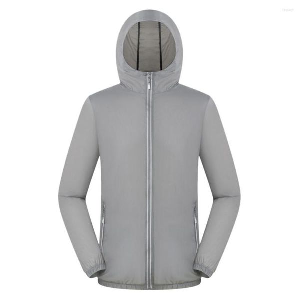 Jackets de corrida Plus Tamanho à prova de vento Rápida com bolso com capuz Homens homens ao ar livre Roupas de bicicleta esportes casaco de windbreaker para andar de bicicleta