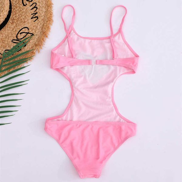 Coração infantil de roupas de banho lantejas de praia vestem de verão crianças uma peça de banho de banho 2023 infantil maiô de maiô de roupas de banho meninas 348 P230509