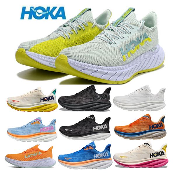 Hoka One Rose Shoes Hoka Carbon X3 Outdoor Clifton 9 Distering Long Distance Shoes Mens Mens Sneakers Размер 36-45