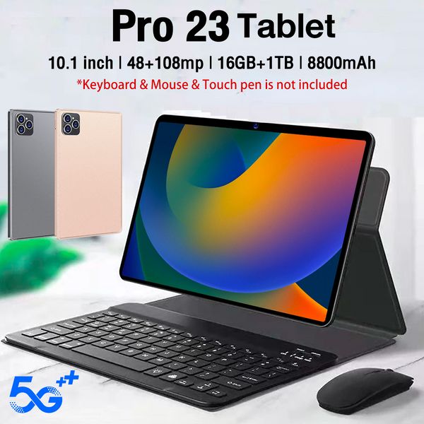 One Frog Tab Pro23 Aprendizagem Tablet, construído em Khan Academy App de renome global Dimensidade 9000, 10 núcleos, tela de 10,1 polegadas, sinal 5G, 8 GB+256b, 8800mAh, OTG