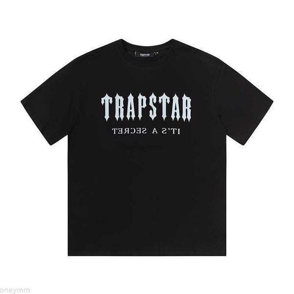 Дизайнерская модная одежда футболка футболка Tees Trapstar Paris Print L Beauty Fashion Summer Simple Color Trend Brand Par