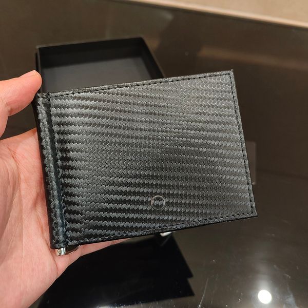 Männer Marke Brieftasche Kreditkarte Halter Dollar Geldbörse Designer geldbörse Hülle Tasche Leder Original Box Visitenkarte Fall