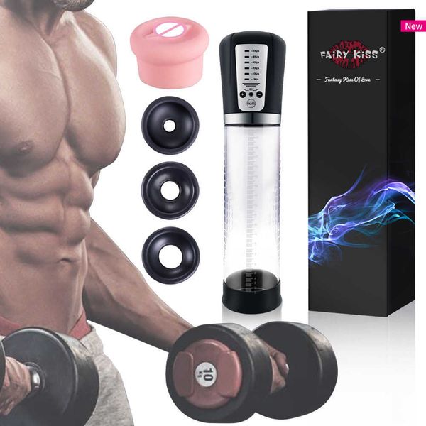 Automatische Vakuum Elektrische Pumpe Sex Spielzeug Für Männer Penis Vergrößerung Masturbation Werkzeuge Erwachsene Produkte Dildo Massage