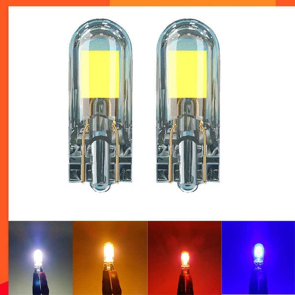 Novo 2pcs mais novo W5W LED T10 SAPPHIRE COB LUZ DE CAR